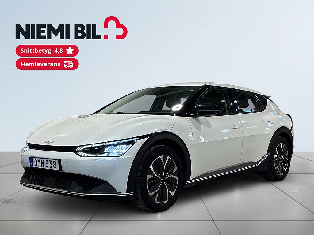 Kia EV6 77.4kWh Drag Kamera Värmare Cockpit 1 ägare MOMS S&V