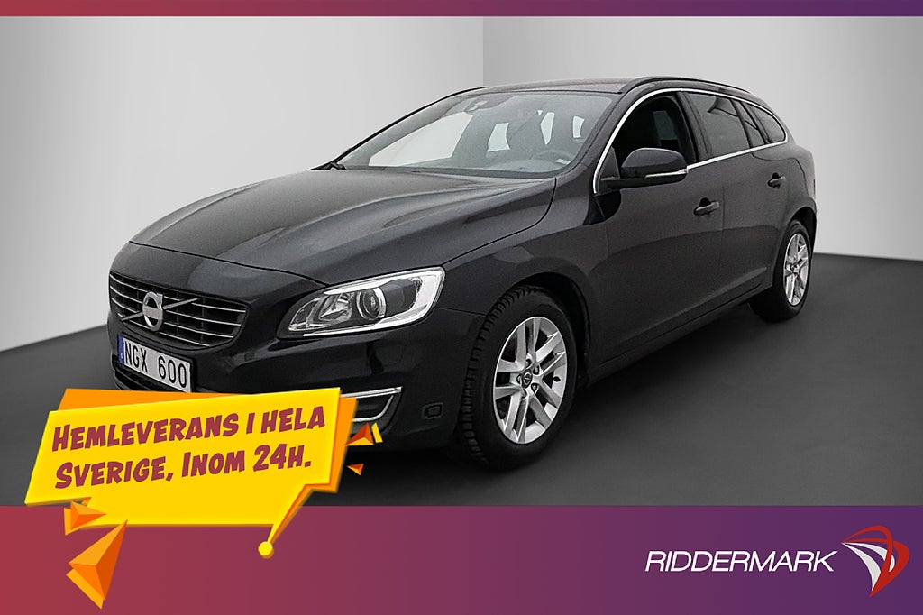 Volvo V60 T4F Momentum M-Värmare P-Sensorer Dragkrok