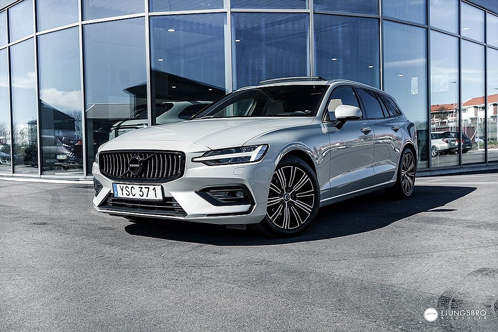 Volvo V60 D4 Inscription 190hk / Brun Läder / Pano / Kamera