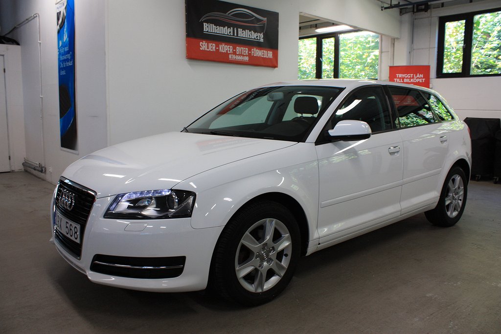 Audi A3 Sportback 1.6 TDI 105hk  / 11600 Mil