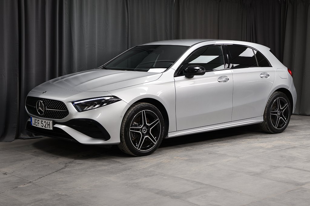 Mercedes-Benz A 250e AMG ADV PLUS VÄRMARE LED NIGHT MOMS