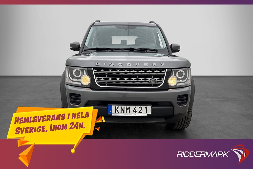 Land Rover Discovery 3.0 TDV6 4WD 7-Sits Värmare Drag Skinn