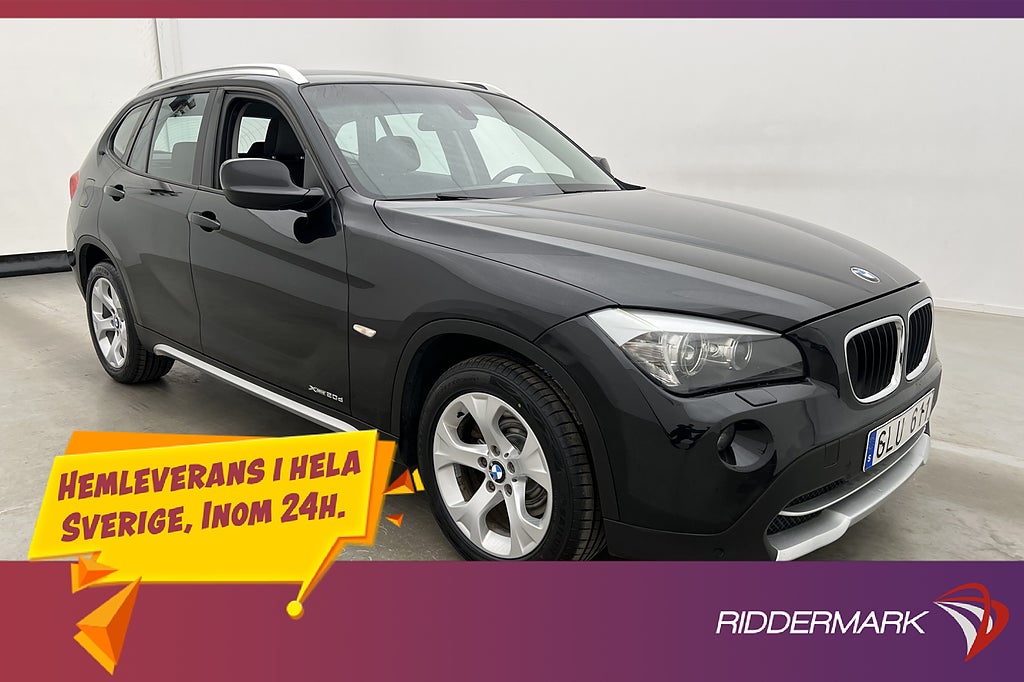 BMW X1 xDrive20d 177hk Farthållare Dragkrok Sensorer-bak