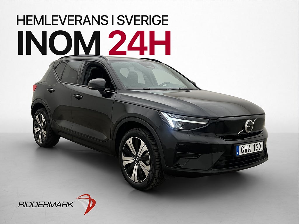 Volvo XC40 Recharge Core Värmare Kamera Navi Dragkrok