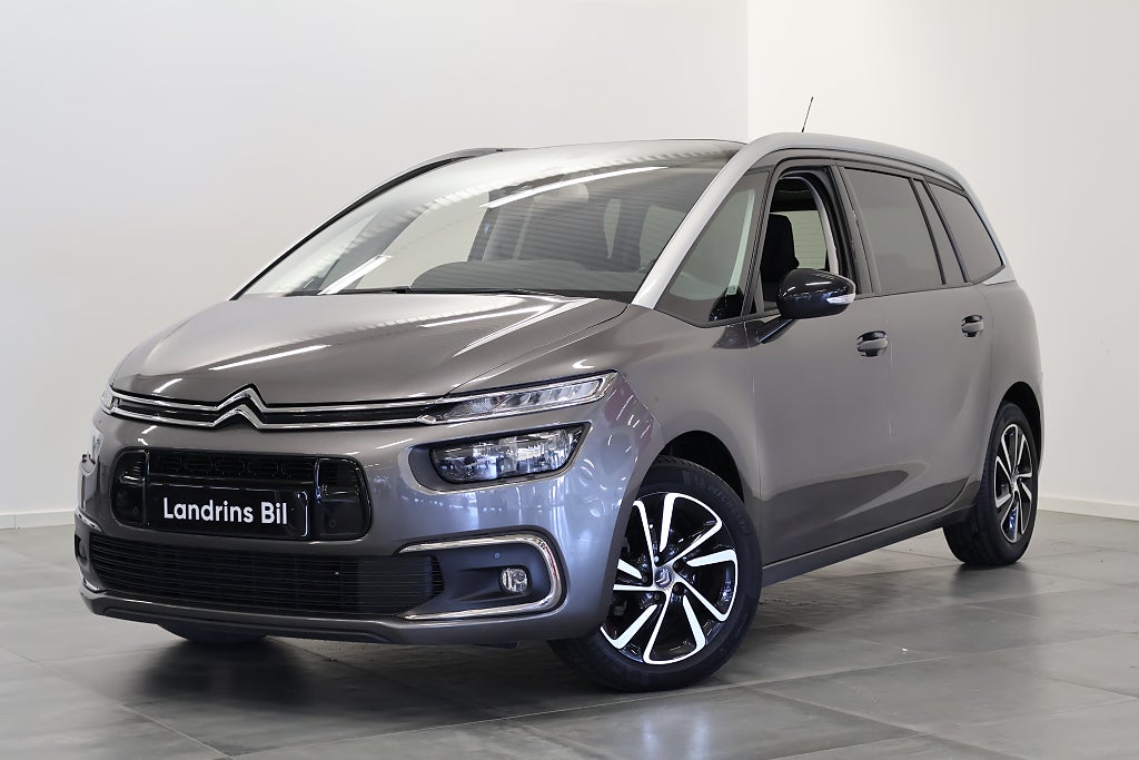 Citroën Grand C4 Picasso SpaceTourer 1.2 Shine Pack V-Hjul 1-Ägare Drag 7-Sits 