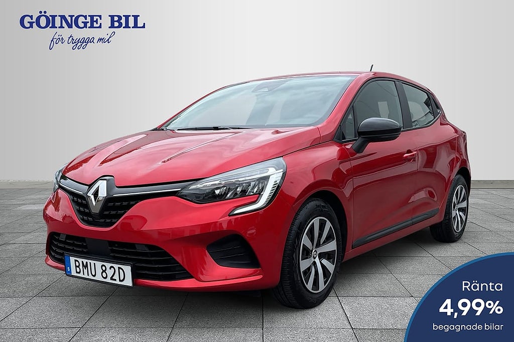 Renault Clio TCe 90 Equilibre CVT II 5-d/Nyservad/Sensorer/Farthåll...