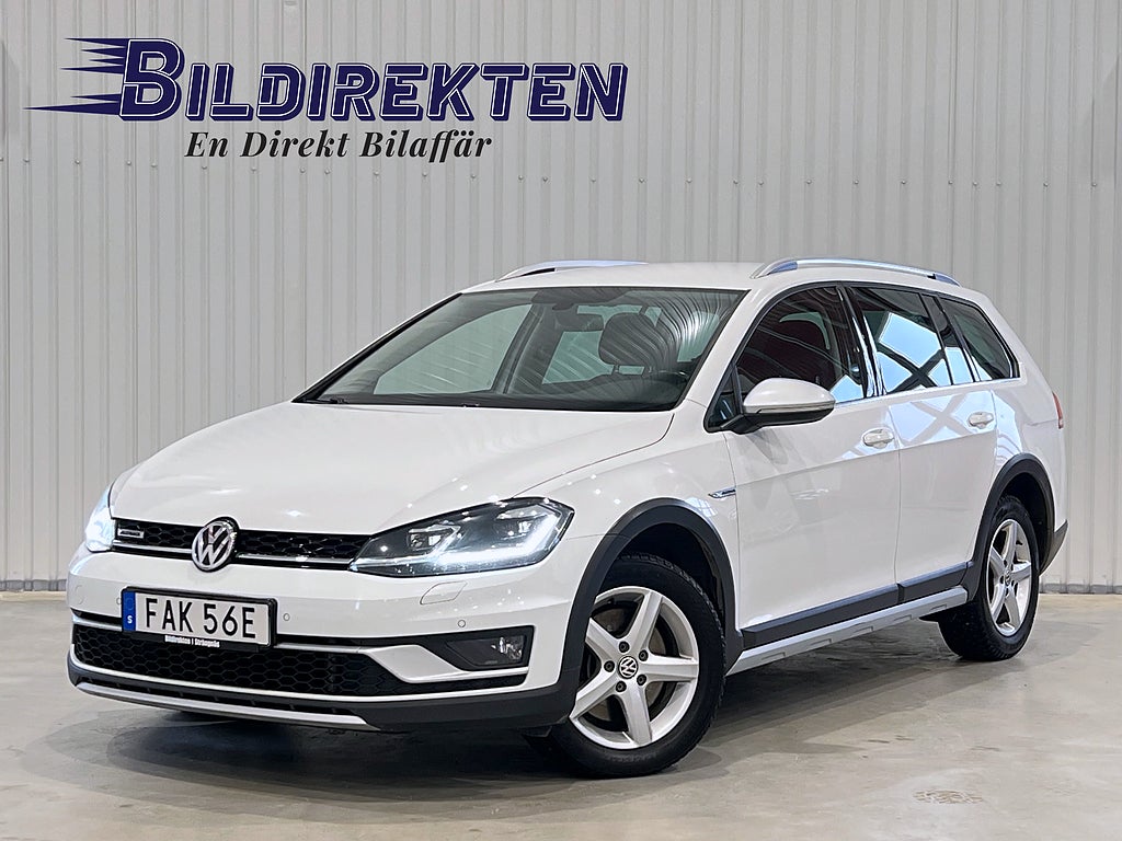 Volkswagen Golf Alltrack 2.0 TDI 4Motion Alltrack 184 HK DRAG VÄRMARE PLUS.PKT  