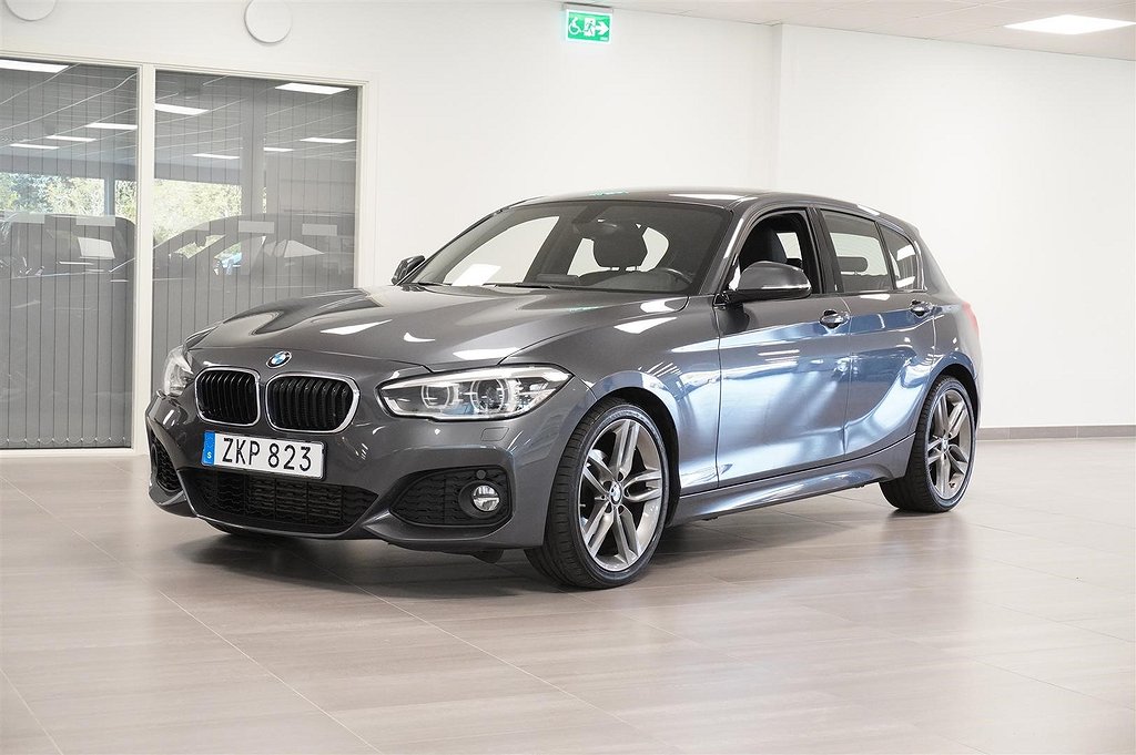 BMW 118 1-serie LCI M-Sport Läder HiFi LED PDC 18