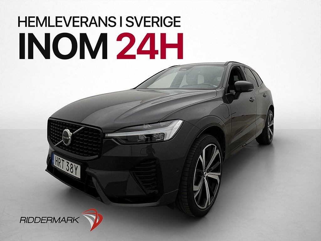 Volvo XC60 T8 Recharge AWD 456hk R-Design Pano H/K Drag 360