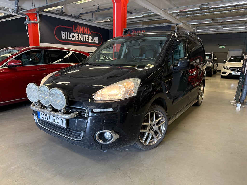 Peugeot Partner 1.6 HDi Automat Mauler edt Skinn Kamera Drag Kamrembytt