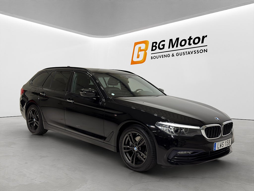 BMW 520d xDrive Touring 190HK Aut Sport-Line Drag/B-kamera