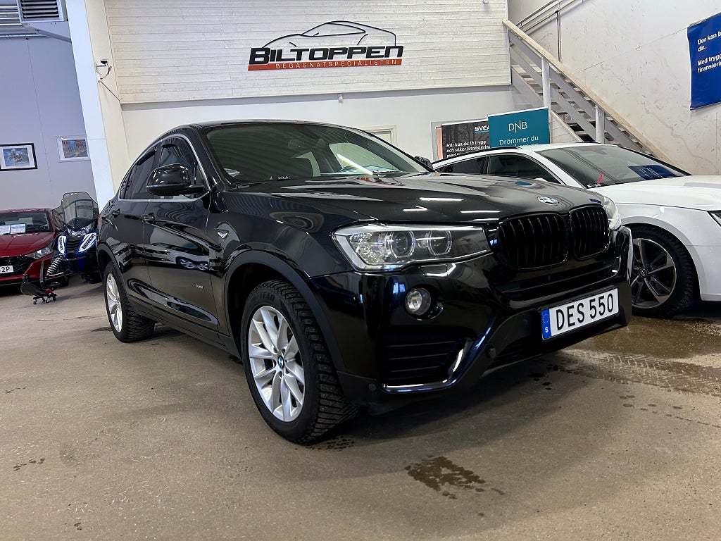 BMW X4 xDrive20i 184hk Motorvärmare / S+V-hjul / Dragkrok