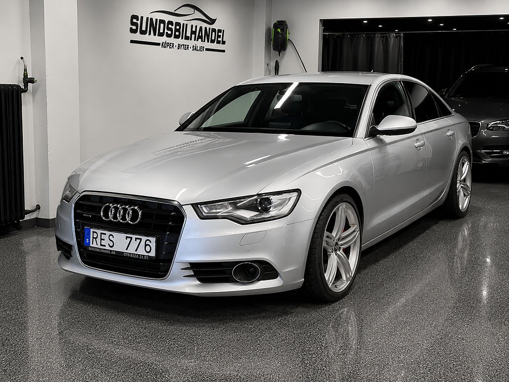 Audi A6 Sedan 3.0 V6 TFSI 300Hk  Quattro Navi Skinn Bose 
