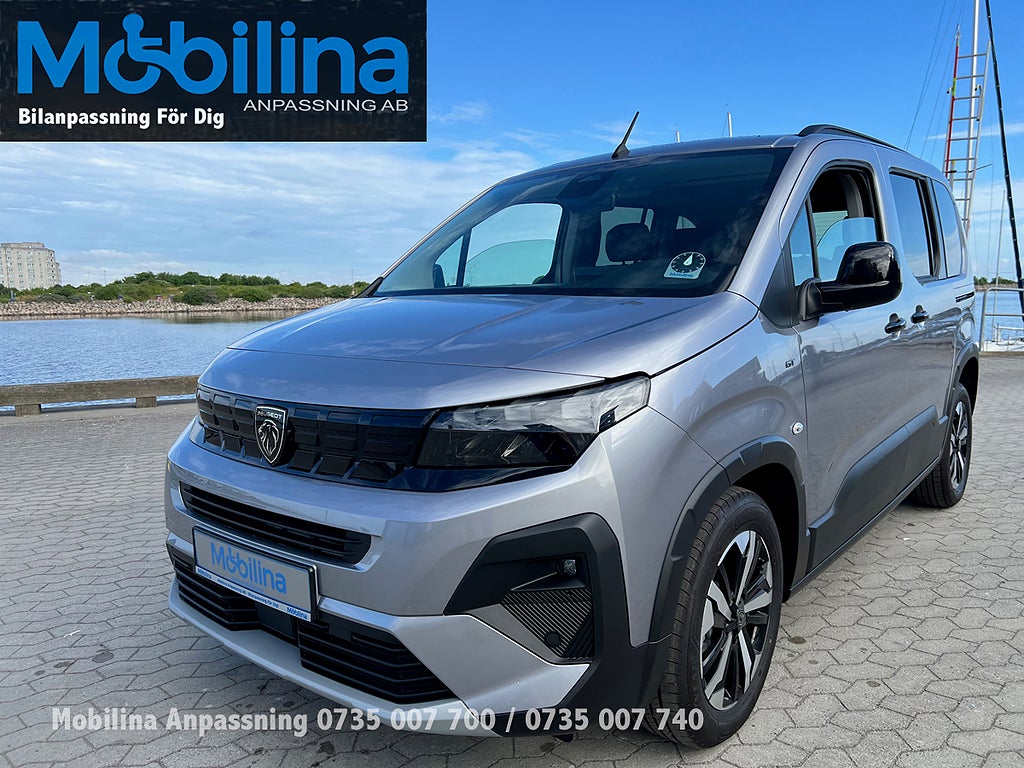 Peugeot Rifter Handikappanpassad Rullstolsbil