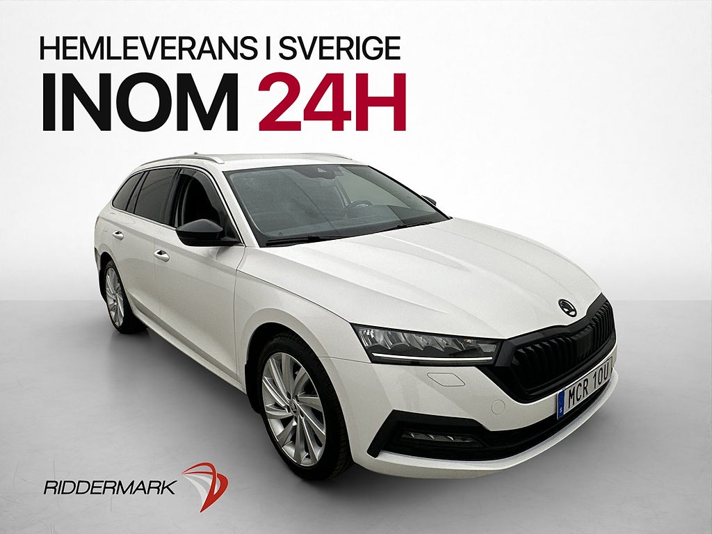 Skoda Octavia 1.0 TSI Ambition Kamera Värmare CarPlay Drag