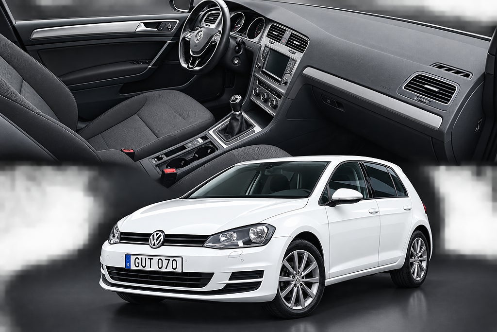 Volkswagen Golf I 5-dörrar 1.2 TSI P-sens f+b 110hk 