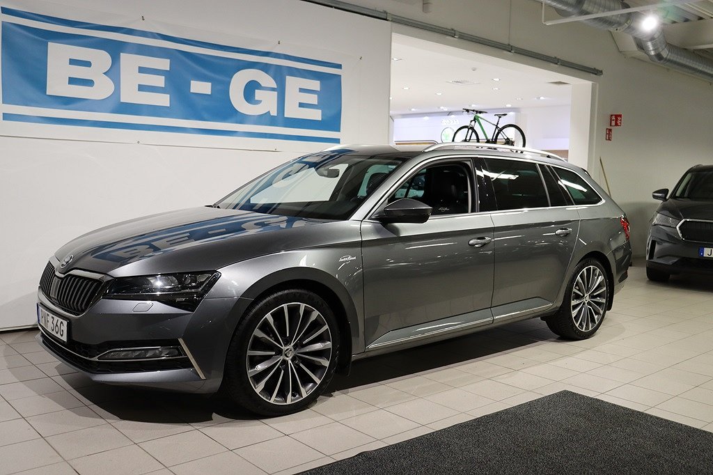 Skoda Superb Kombi L&K 2,0 TDI 200HK DSG 4X4 Drag Värmare