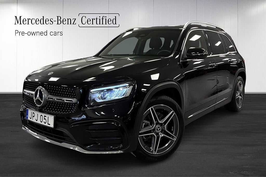 Mercedes-Benz GLB200 200 AMG Premium Panorama Värmare 360 kamera Drag 