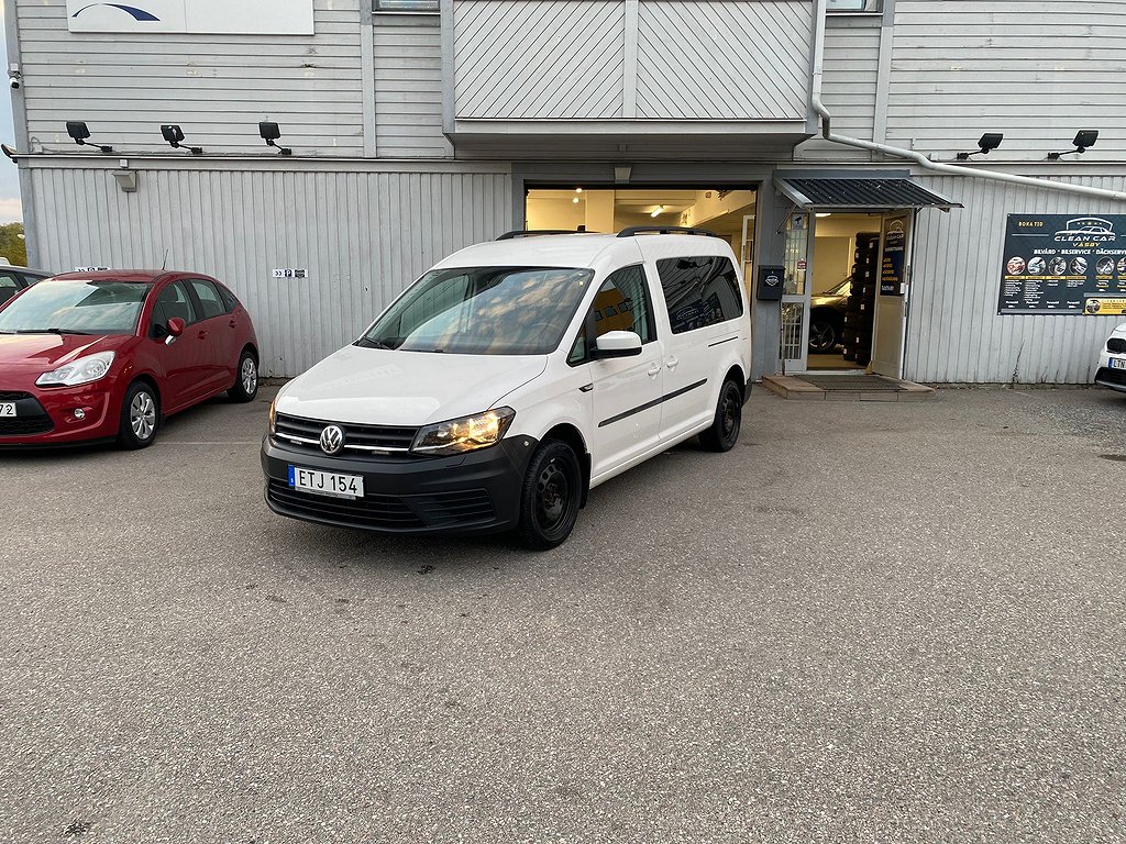 Volkswagen Caddy Maxi Life 2.0 TDI AUT DRAG M-VÄRMARE 7-SITS