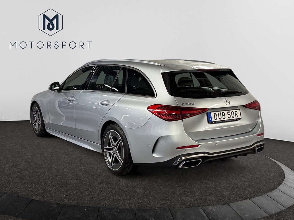 Mercedes-Benz C 200 T Aut AMG Line DRAG Kamera Navi bild 5