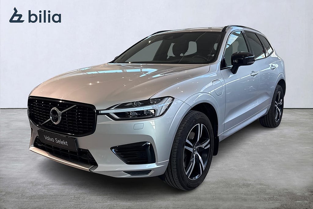 Volvo XC60 T8 AWD Recharge R-Design/Tonade rutor/Dragkrok/Baksätesvärme