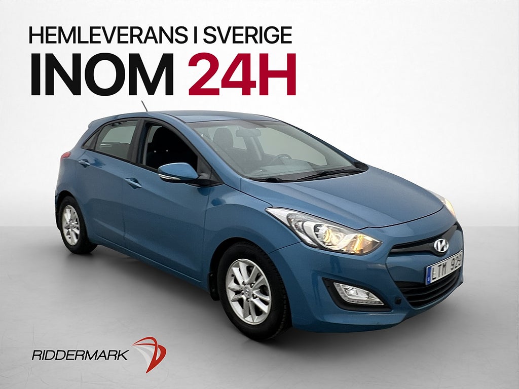 Hyundai i30 1.6 GDI 135hk Business M&K Värmare Sensorer