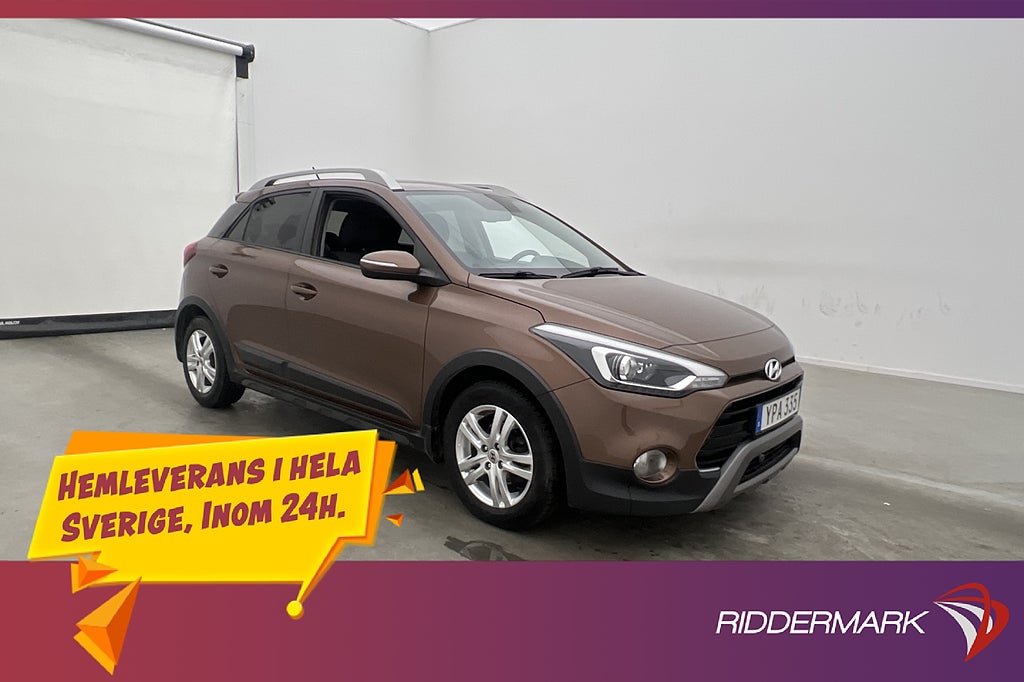 Hyundai i20 1.4 101hk Premium Farthållare Bluetooth Drag