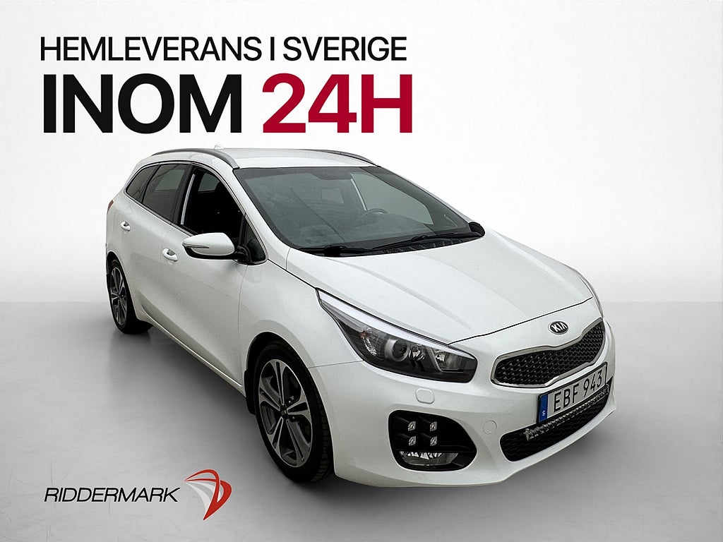 Kia Ceed 1.6 GDI 135hk GT-Line B-Kamera Navi Drag Carplay