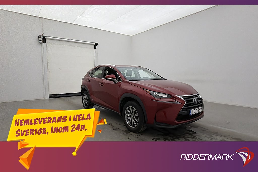 Lexus NX 300h 2.5 197hk AWD Skinn Backkamera
