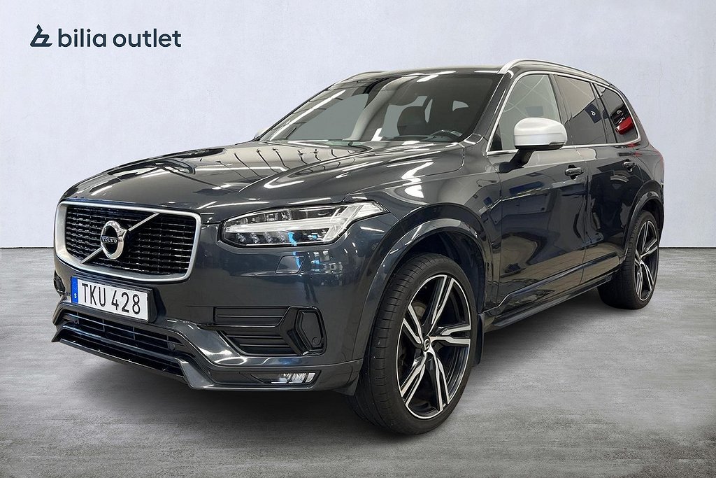 Volvo XC90 D5 AWD R-Design 7-sits Teknik VOC Head-Up 