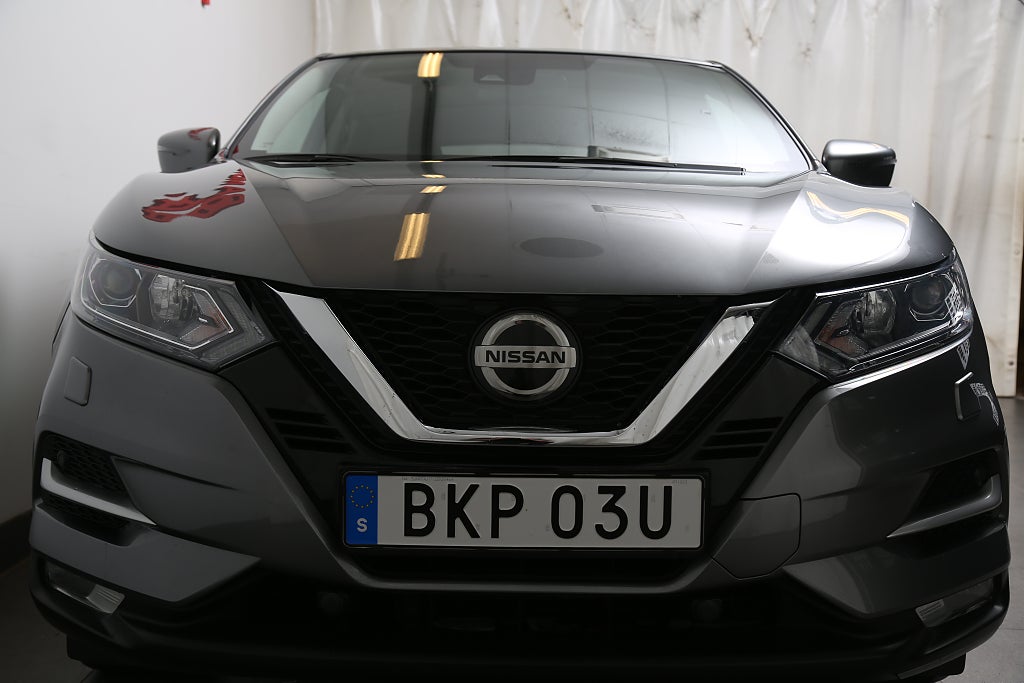 Nissan Qashqai 1,3 DIG-T 158hk Aut Navi 360°-kamera Dragkrok 2021