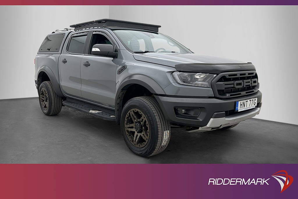 Ford ranger Raptor 213hk 4x4 Värm Drag Diff B-Kam Kåpa MOMS