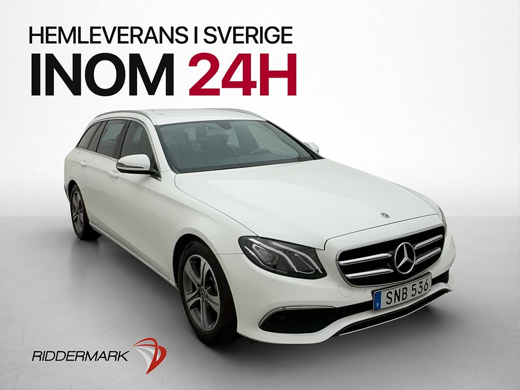 Mercedes-Benz E200 T d 150hk Avantgarde Halvskinn Kamera Nav