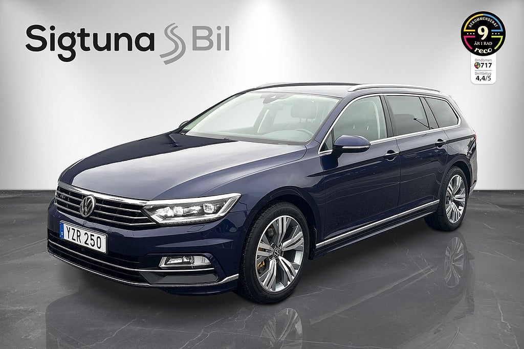 Volkswagen Passat 2.0TDI 190hk DSG Kombi R-line /Drag/Värmare/Backkamera