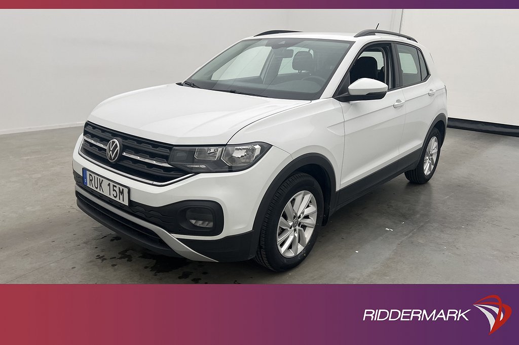 Volkswagen T-CROSS 1.0 TSI OPF 95hk Döda-Vinkeln 0,48L/mil