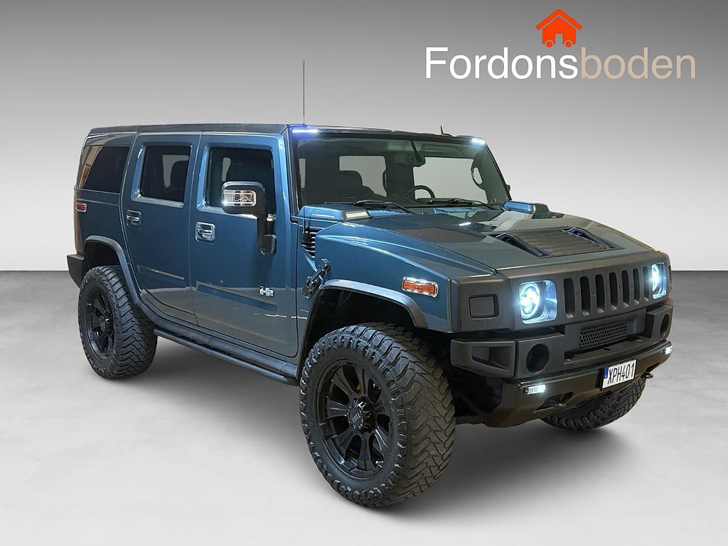Hummer H2 V8 Automatisk 329hk Nybesiktigad Taklucka