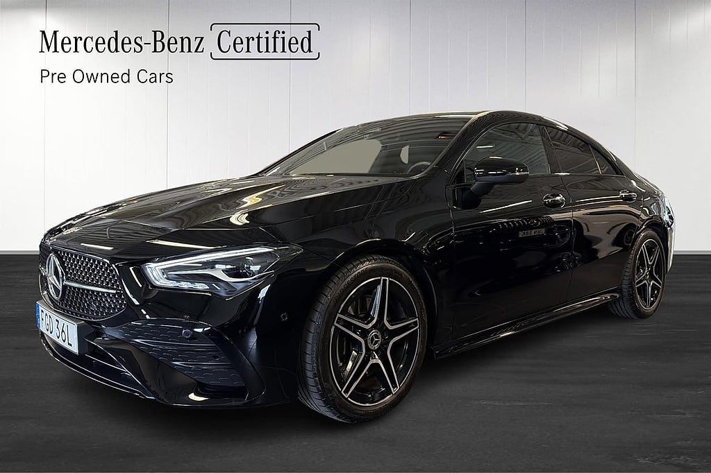 Mercedes-Benz CLA 200 AMG/Burmester/Panelbelysning/Widesc...