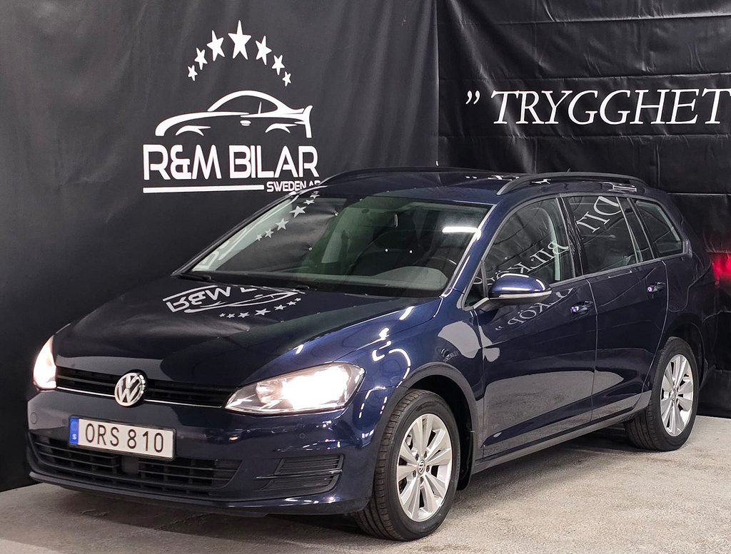 Volkswagen Golf 4WD, Få-ägare, Drag, M-Värme, Ny Serv/Bes!!!