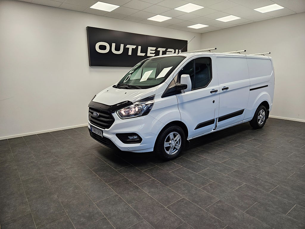 Ford transit Custom 300 Lång L2 2.0 TDCi 131hk 2x Skjutdörrar Drag PDC MOMS