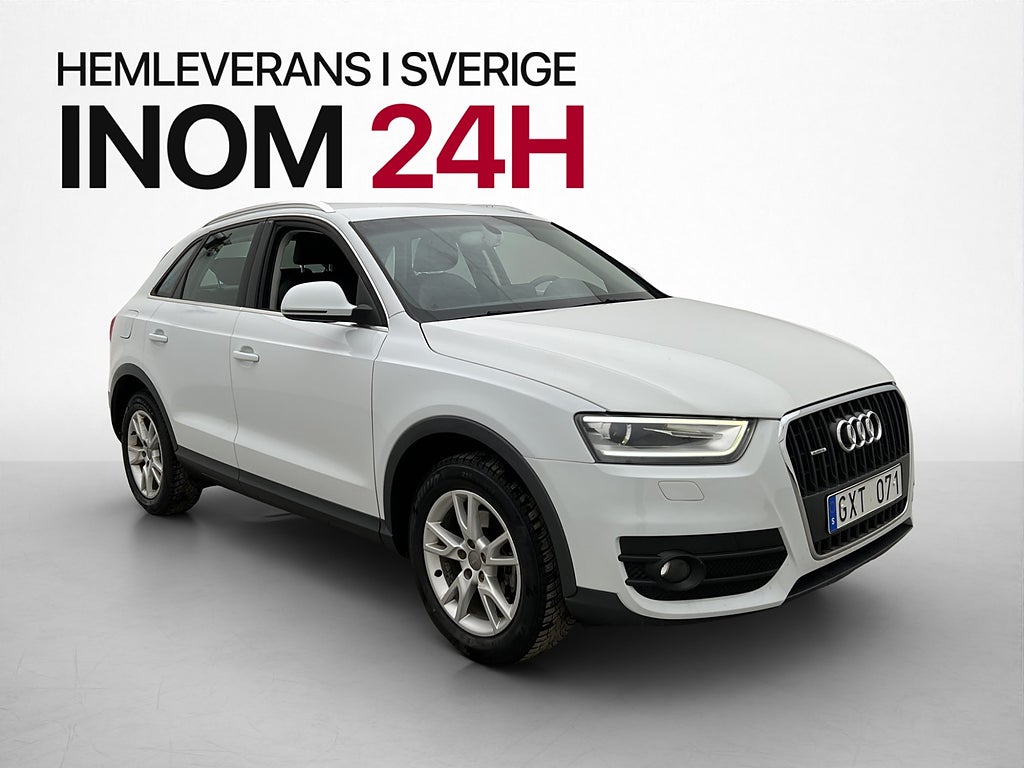 Audi Q3 2.0 TFSI Quattro 170hk Dragkrok Navi Farthållare