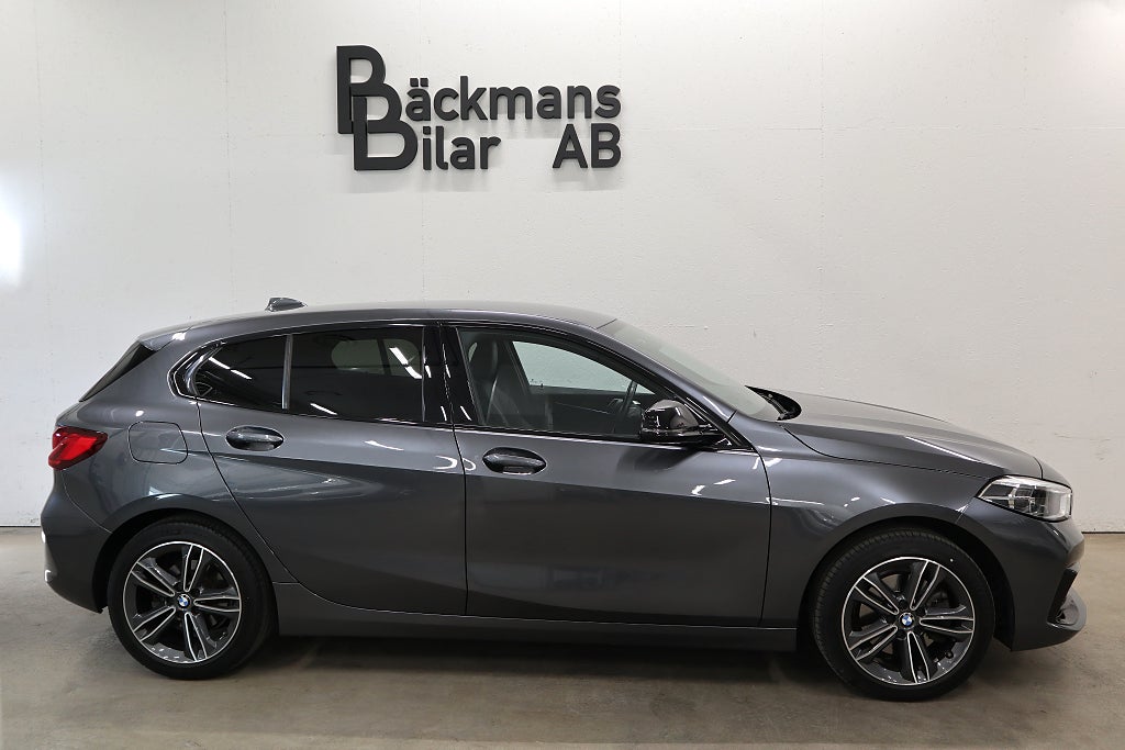 BMW 118I Steptronic Sport Line Aut Nav Drag Skinn Skatt 1042 kr