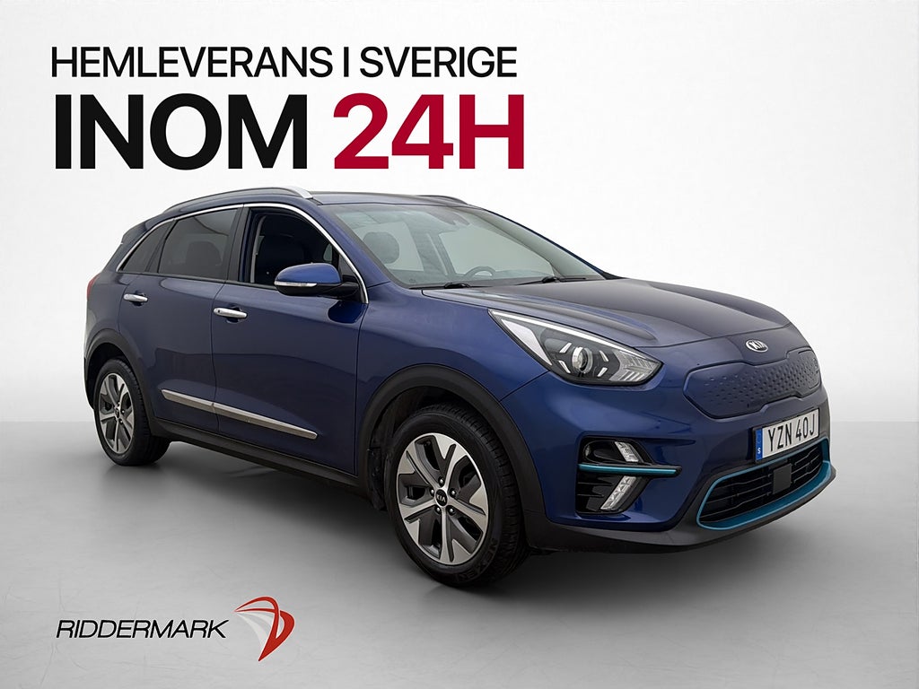 Kia E-Niro 64 kWh 204hk Advance Kamera Navi CarPlay Rattvärm