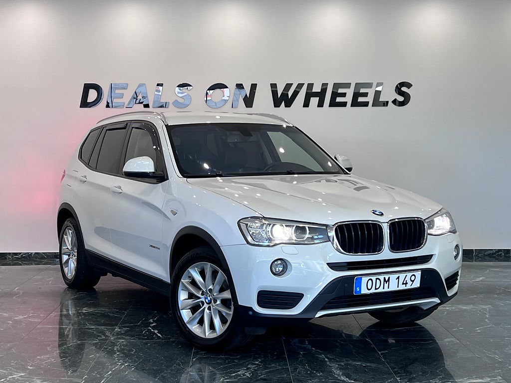 BMW X3 xDrive20d Steptronic Värmare Drag Euro 6 190 hk 