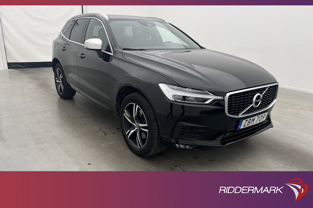 Volvo XC60 T5 AWD 250hk R-Design VOC Värm CarPlay Navi BLIS