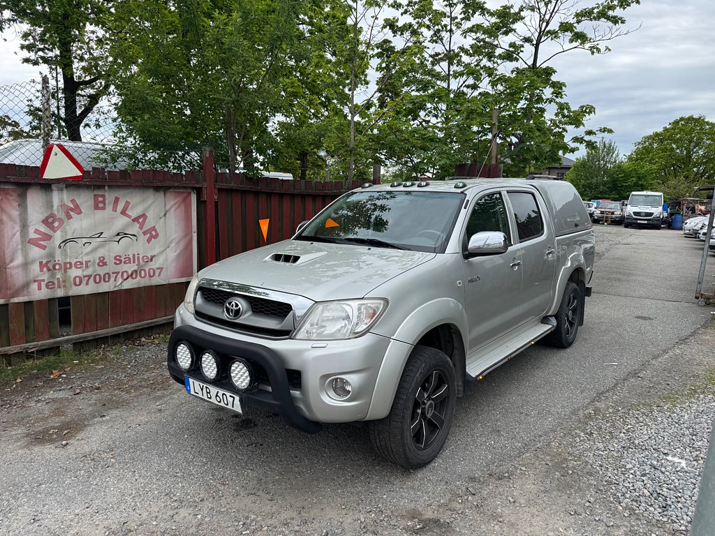 Toyota Hilux Dubbelhytt 3.0 D-4D 4x4 Euro 4