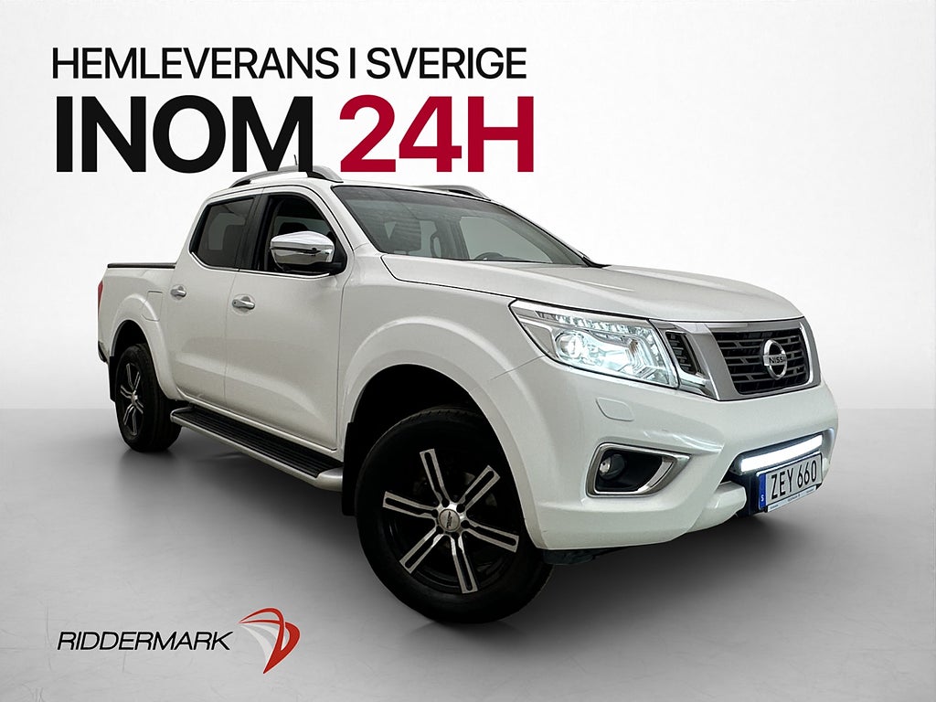 Nissan Navara Tekna 2.3 4WD Värmare Drag Diff Skinn Moms