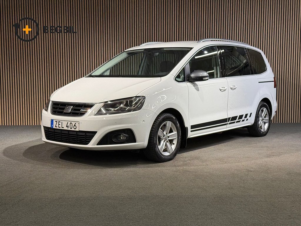 Seat Alhambra 2.0 TDI 4Drive Automat FR-Line I Dragkrok I Värmare I 4,99%