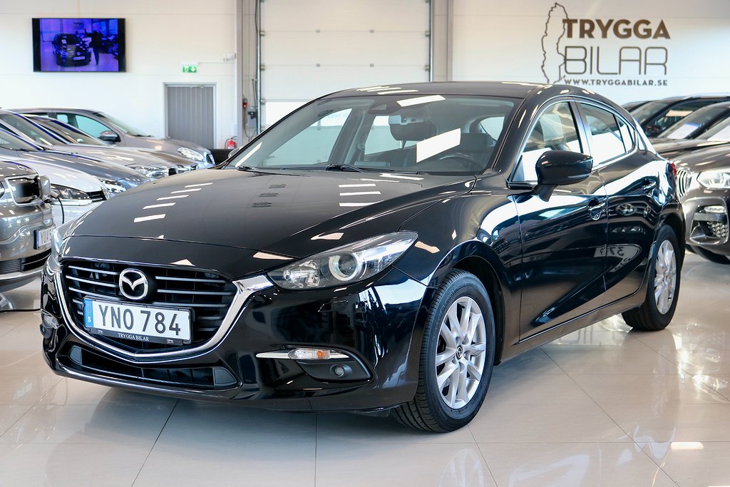 Mazda 3 Sport 1.5 SKYACTIV-D Automat/GPS/Farthållare/Euro 6