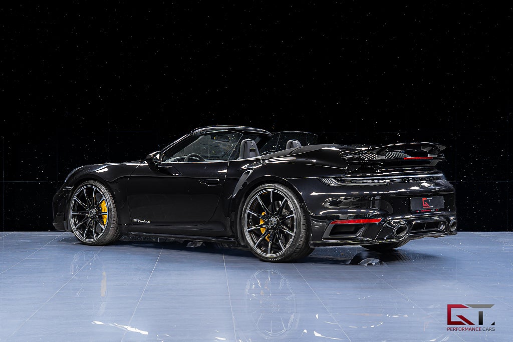 Porsche 911 Turbo S 992 Cab BRABUS 720 MOMS PCCB SportDesign Burmester L