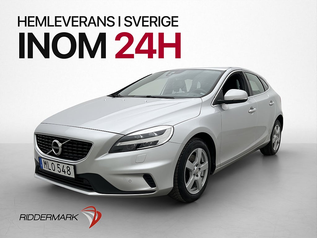 Volvo V40 D3 150hk R-Design VOC Värmare Halv-Skinn Sensorer